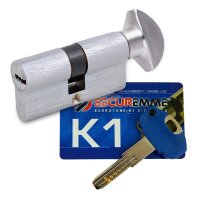 Securemme K1 70мм(35х35) ключ/вертушка, никель