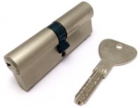 Titan K56 82(41+41)мм, ключ-ключ, матовый никель
