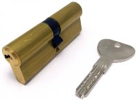 Titan K56 82(41+41)мм, ключ-ключ, латунь