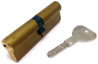 Titan K56 92(46+46)мм, ключ-ключ, латунь