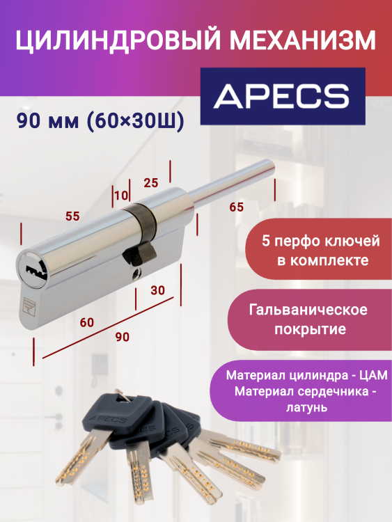 Apecs PM-90(30S/60)-S-CR
