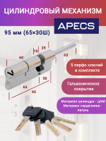 Apecs PM-95(30S/65)-S-CR