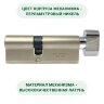 Laredo Expert 80мм (35х45В) с вертушкой в цвете хром 