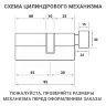 Laredo Expert 95мм (65х30В) с вертушкой в цвете хром 