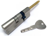 Titan K56 92(61+31ш)мм, ключ/шток, матовый никель